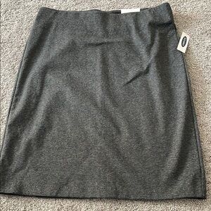 Gray Women's Long Pencil Skirt